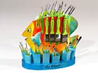 t-Pinseldisplay Fisch t-Pinseldisplay Fisch